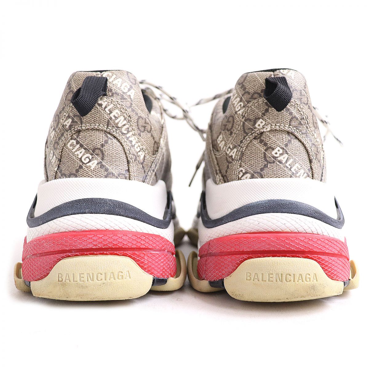Gucci x Luxury Balenciaga  GG Supreme Sneakers