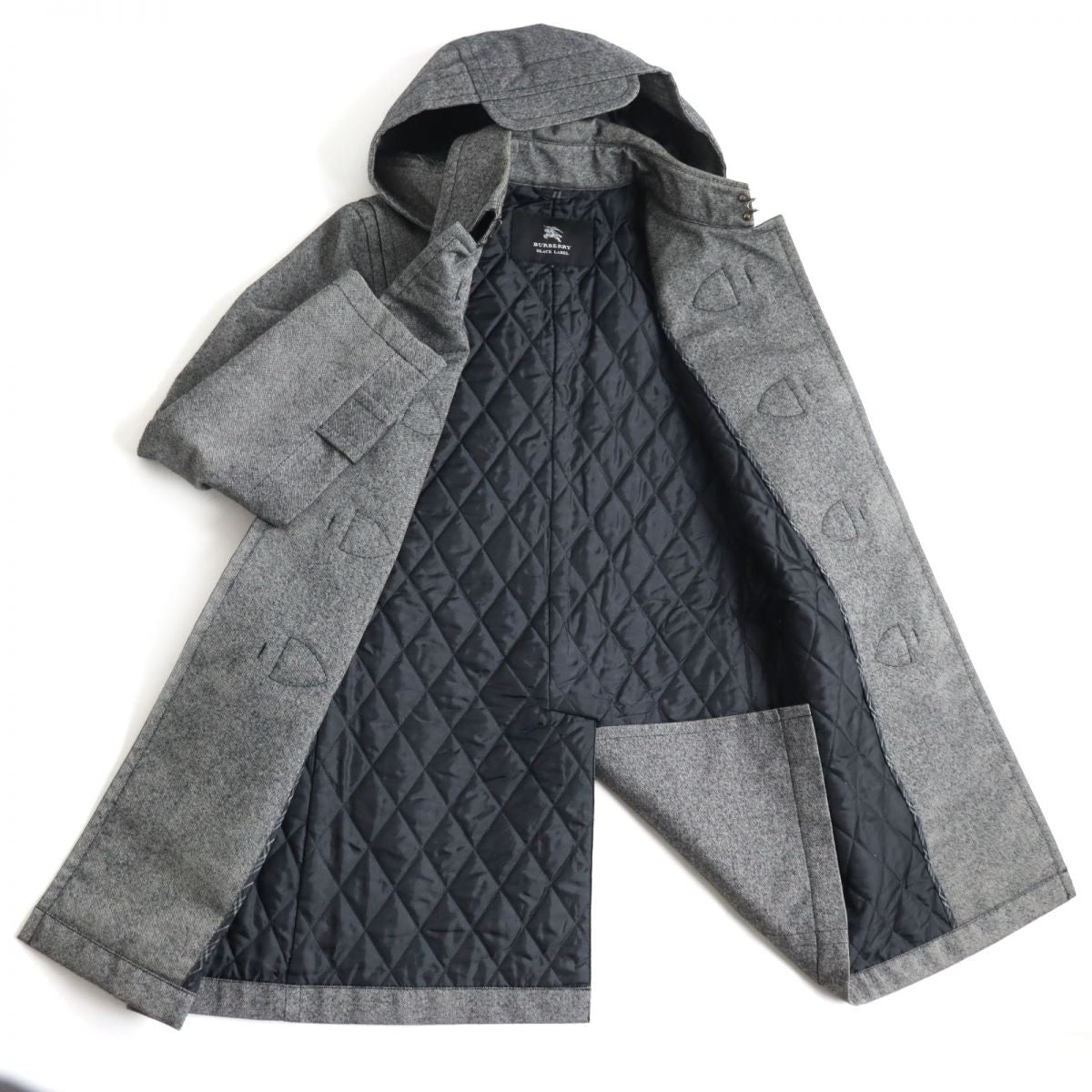 Burberry Black Label 100% Wool Coat