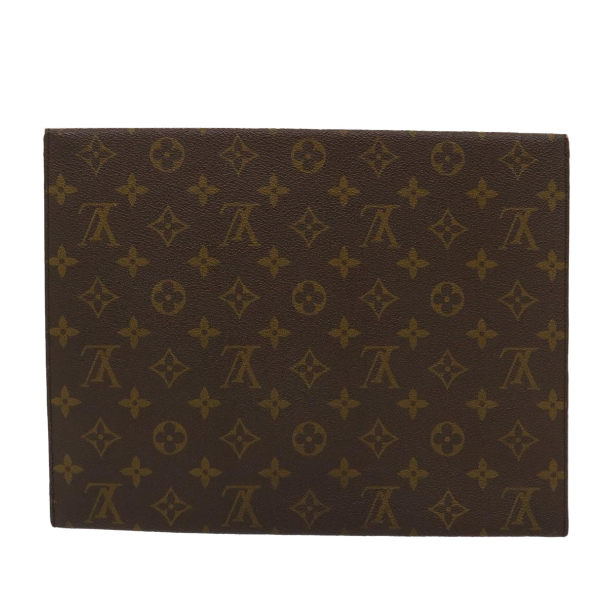 LOUIS VUITTON Monogram Posh plate Briefcase M53522 LV Auth rd2080