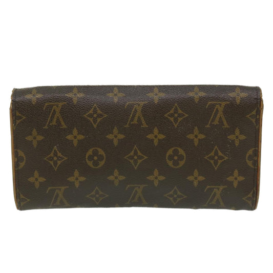 LOUIS VUITTON Monogram Pochette Twin GM Shoulder Bag M51852 LV Auth rd4220