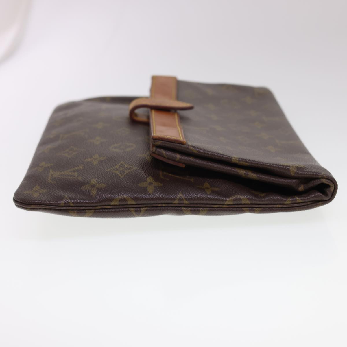 LOUIS VUITTON Monogram Pochette Priant Business Bag M51805 LV Auth rd4694