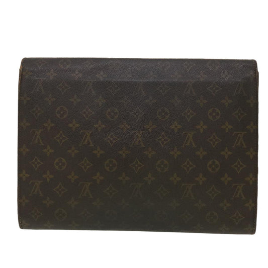 LOUIS VUITTON Monogram Posh Ministor Briefcase M53445 LV Auth rd4770