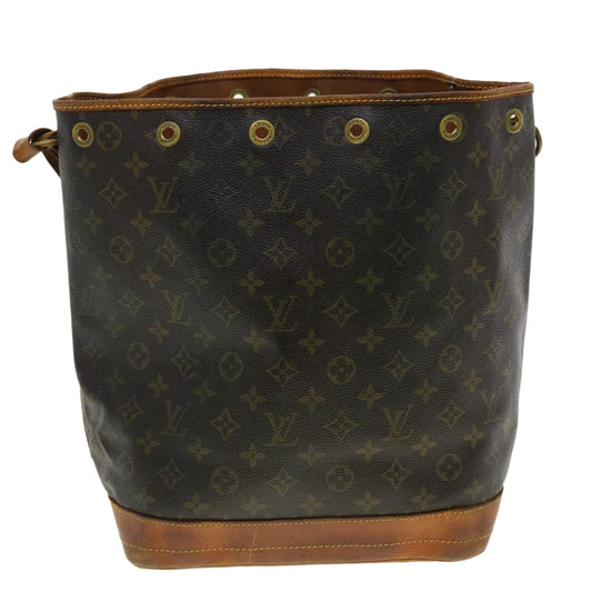 LOUIS VUITTON Monogram Noe Shoulder Bag M42224 LV Auth rd4799