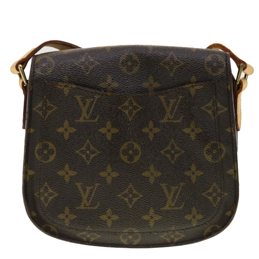 LOUIS VUITTON Monogram Saint Cloud MM Shoulder Bag M51243 LV Auth rd4824
