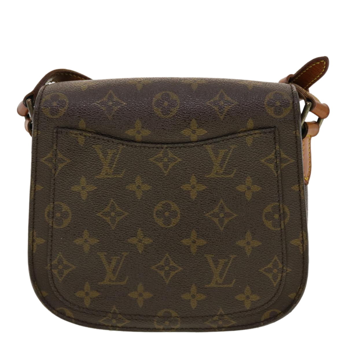 LOUIS VUITTON Monogram Saint Cloud MM Shoulder Bag M51243 LV Auth rd4828