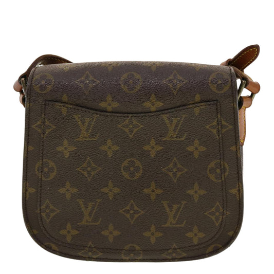 LOUIS VUITTON Monogram Saint Cloud MM Shoulder Bag M51243 LV Auth rd4828