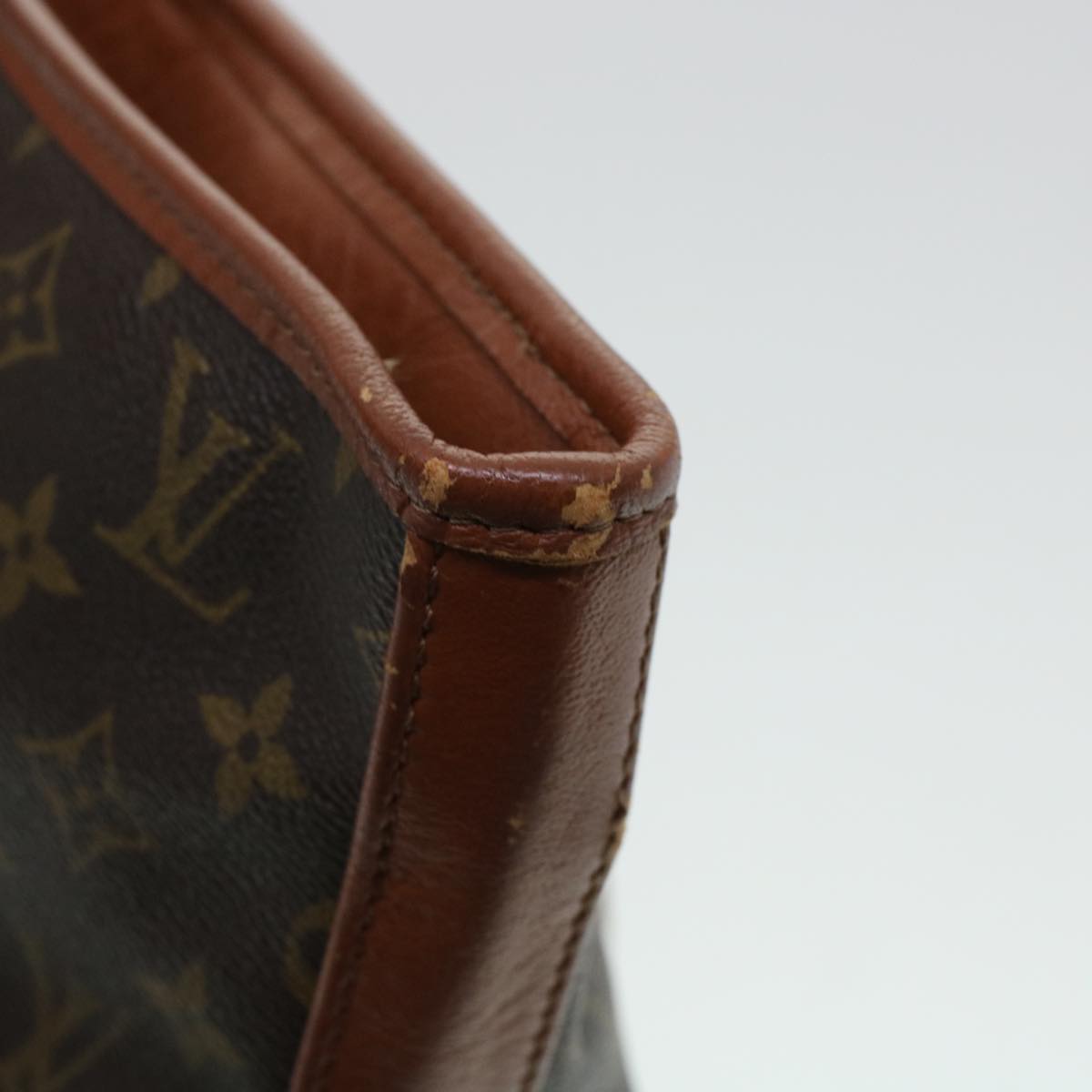 LOUIS VUITTON Monogram Sac Weekend PM Tote Bag M42425 LV Auth rd5112