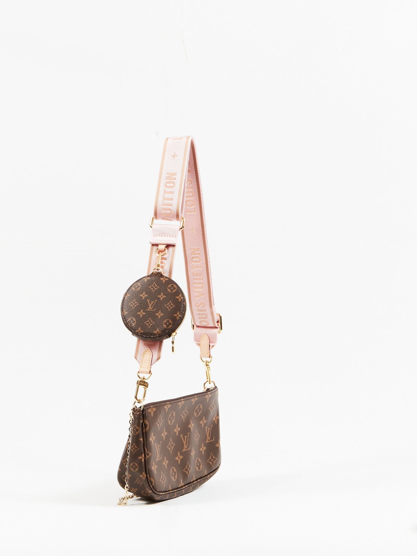 Louis Vuitton Monogram Light Pink Multi Pochette Accessoires