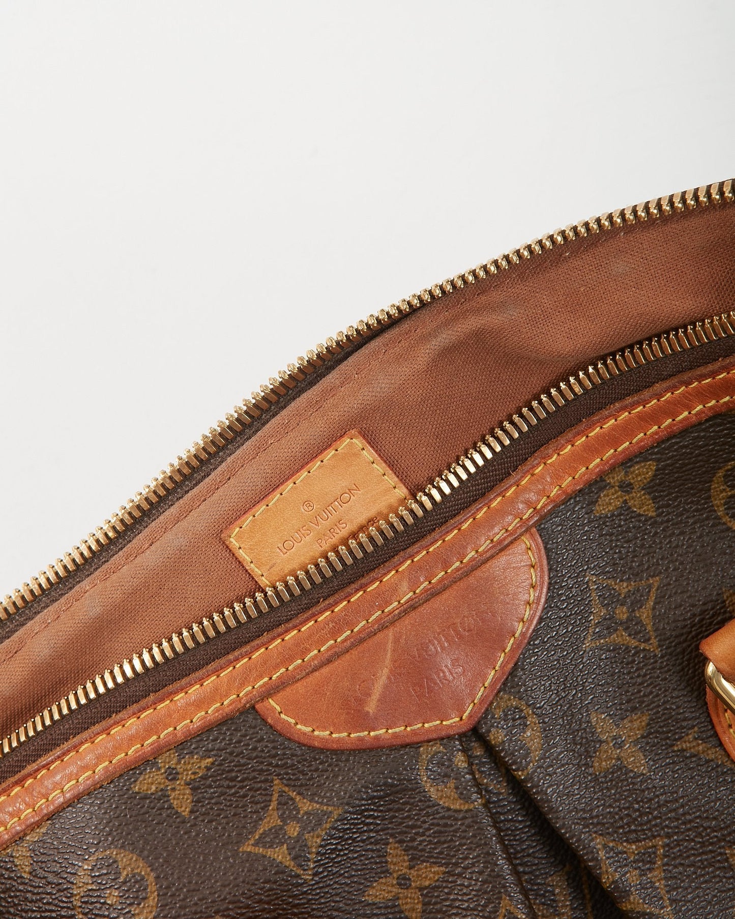 Louis Vuitton Monogram Canvas Palermo PM Zipper Tote Bag