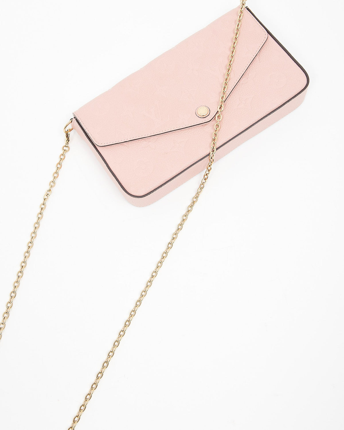 Louis Vuitton Pink Monogram Empreinte Pochette Felicie