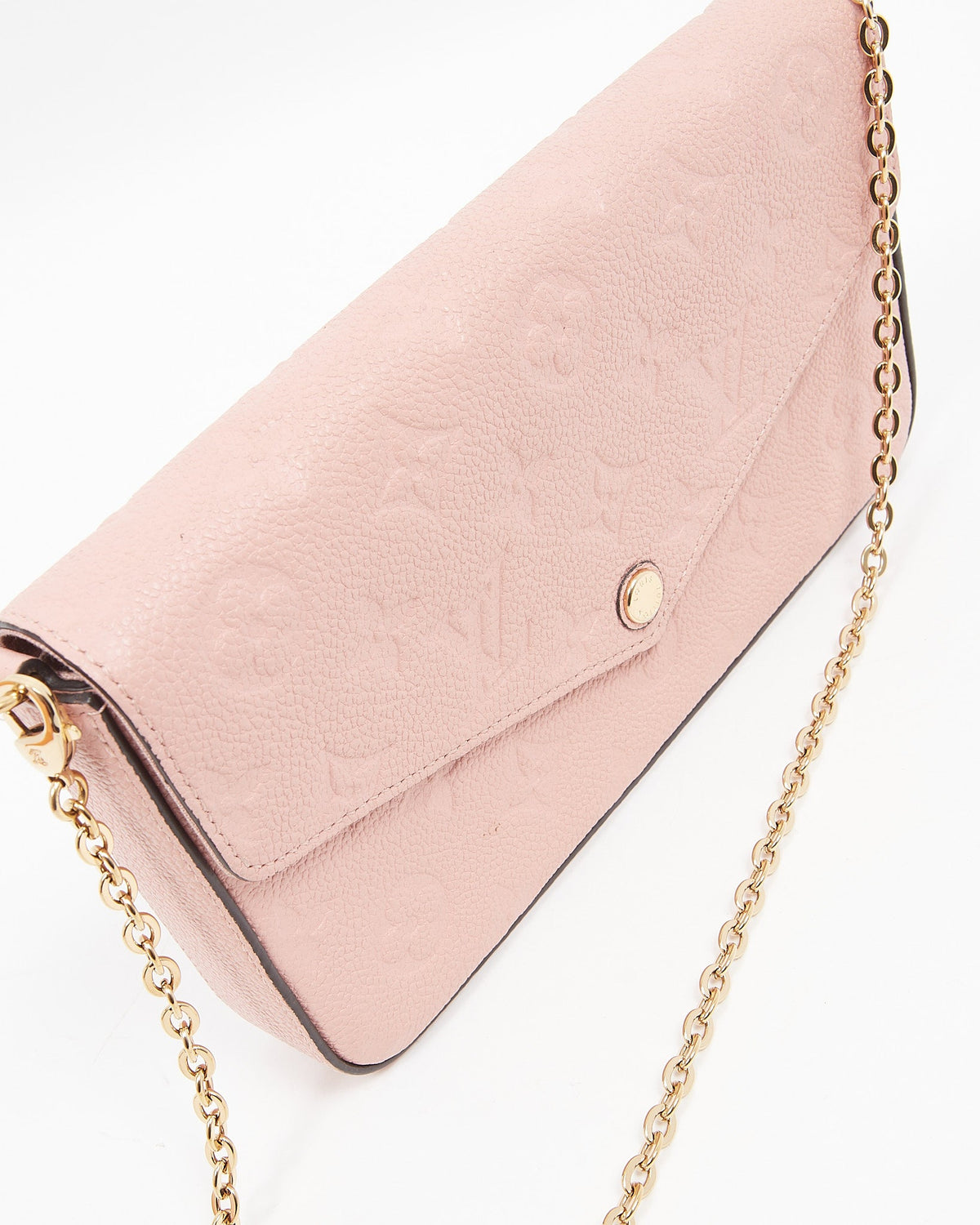 Louis Vuitton Pink Monogram Empreinte Pochette Felicie