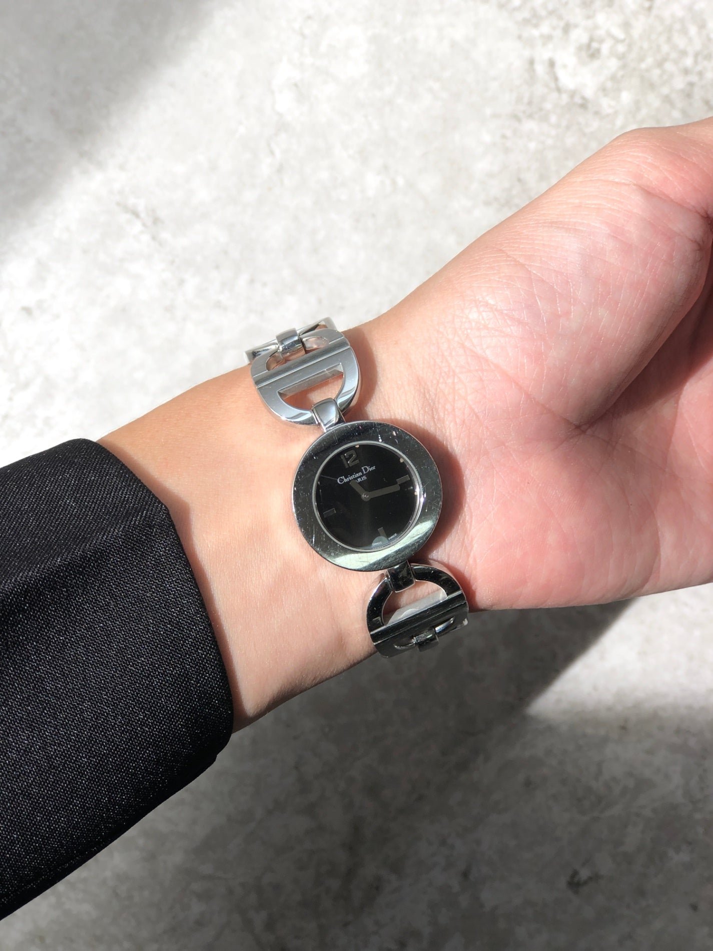 Christian Dior Watch Silver CD022110 Vintage e4madz