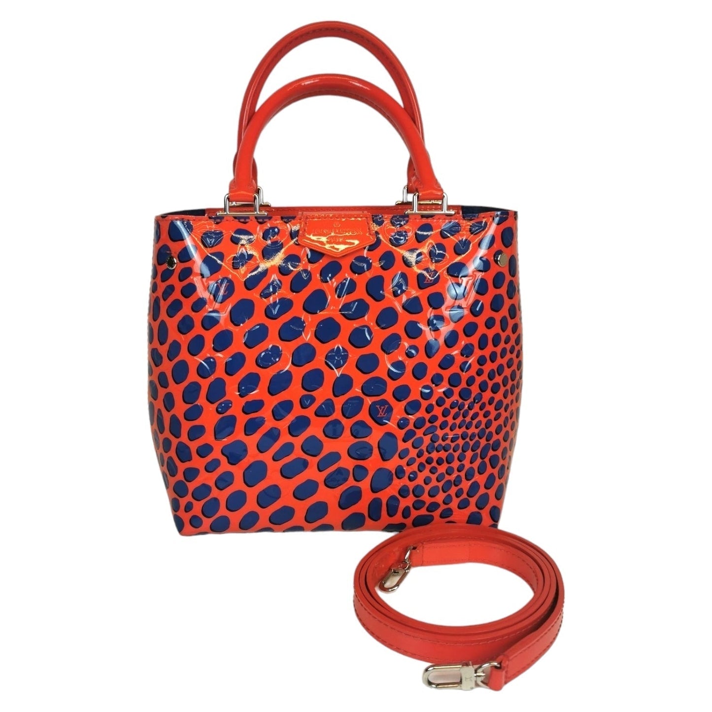 Louis Vuitton Open Tote Red Vernis Jungle Dots