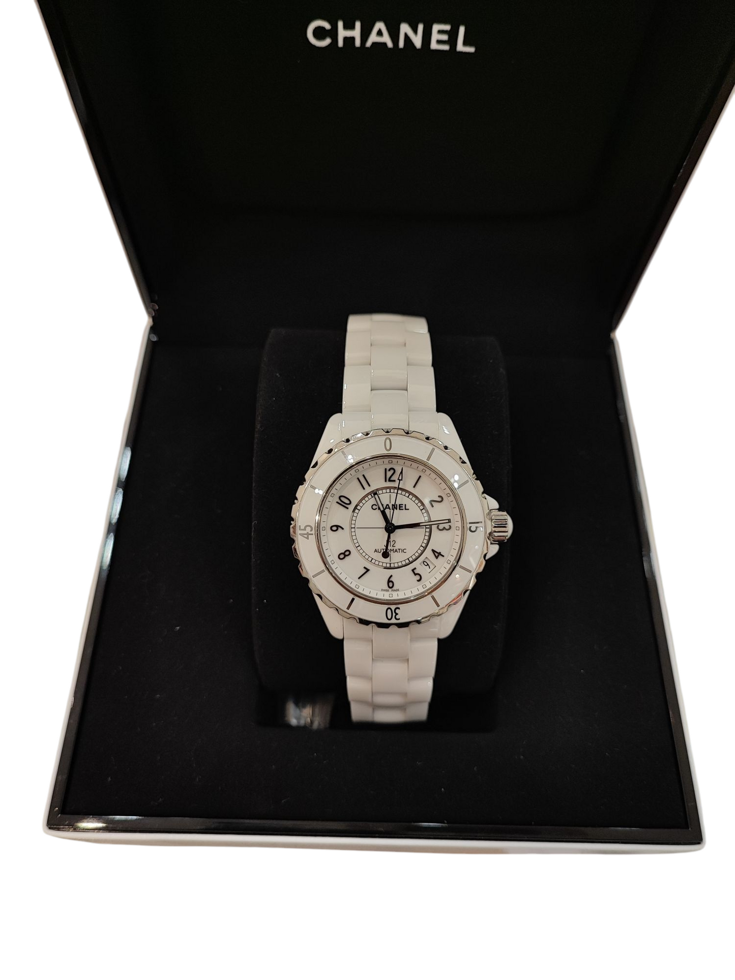 Chanel - Montre J12 blanche céramique