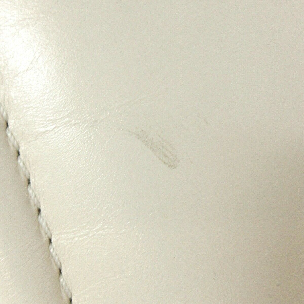 Charms Deauville Tote Leather Medium White GHW