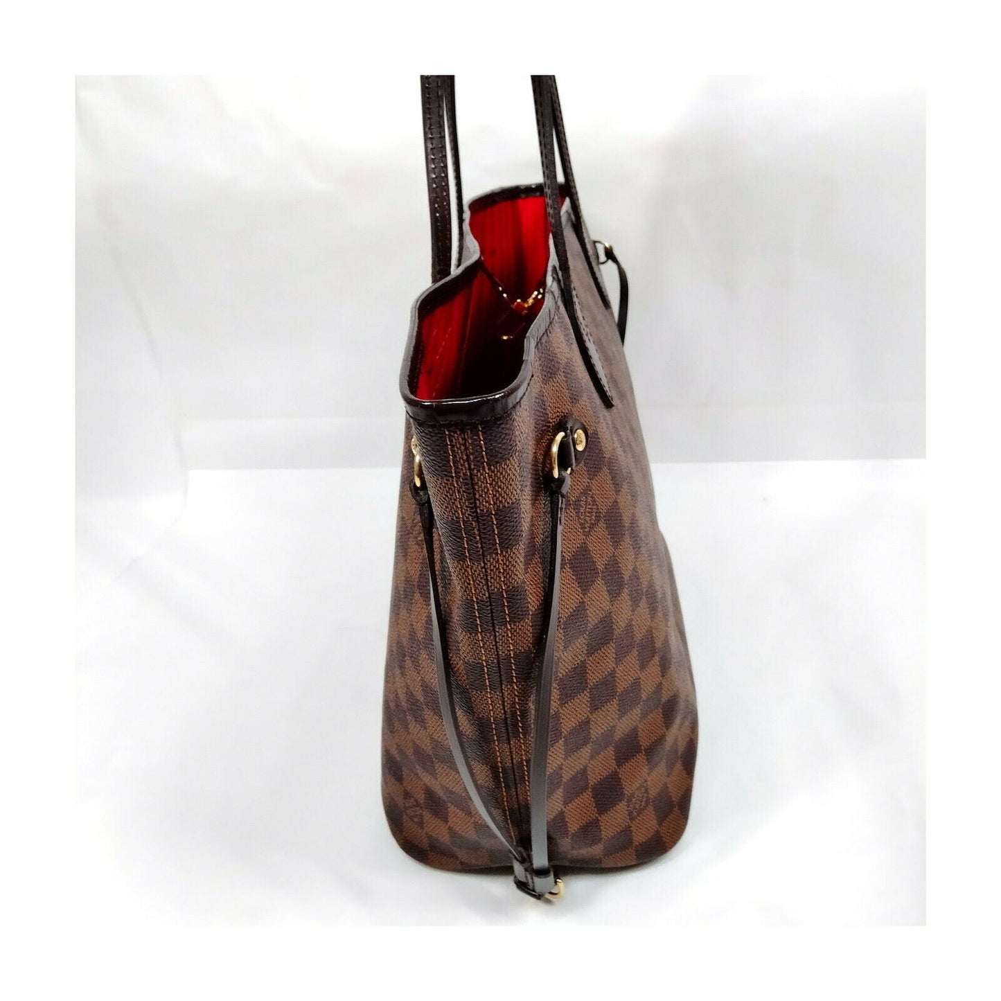 Louis Vuitton Neverfull MM Damier Ebene Tote Bag