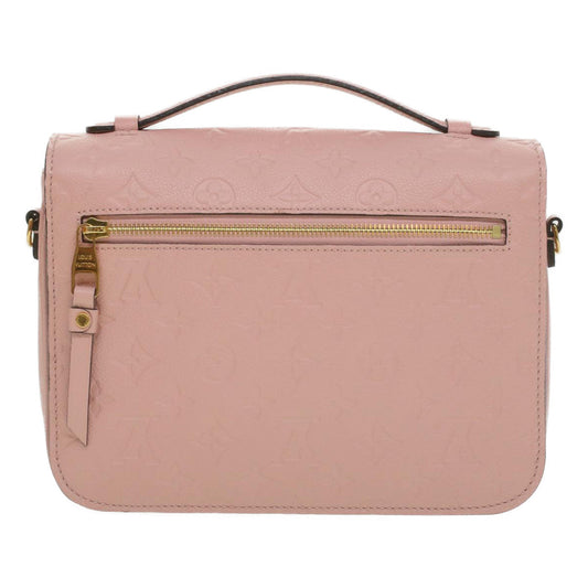 LOUIS VUITTON Empreinte Pochette Metis MM Hand Bag 2way Pink M44018 LV  S106