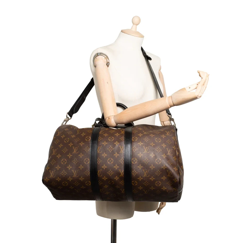Keepall 45 en toile monogram marron