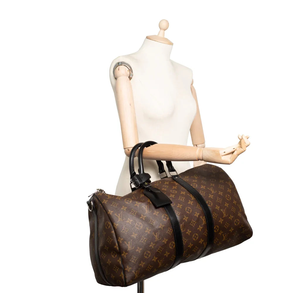 Keepall 45 en toile monogram marron