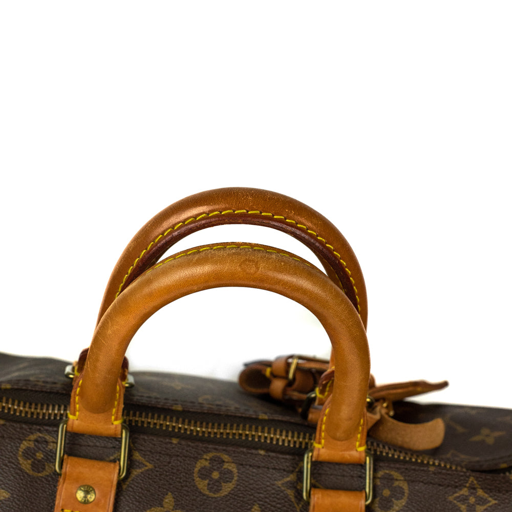 Keepall 45 en toile monogramme marron