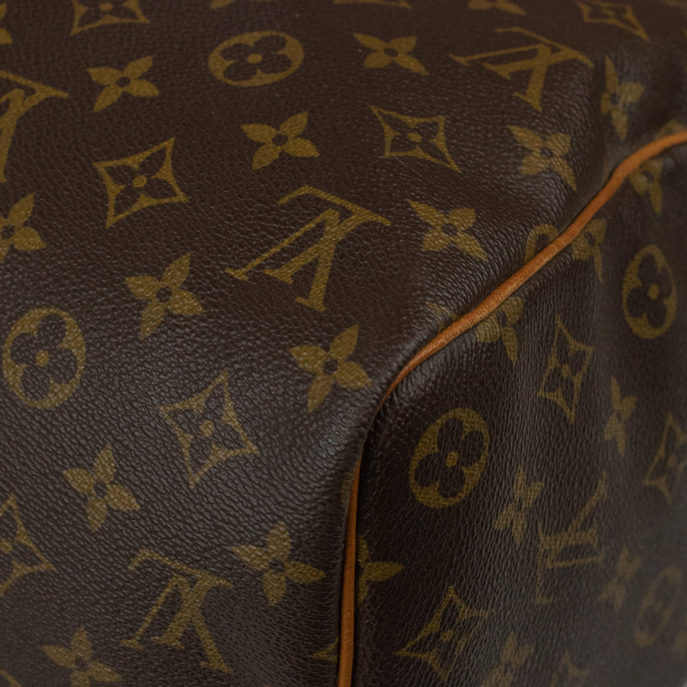 Keepall 45 en toile monogramme marron