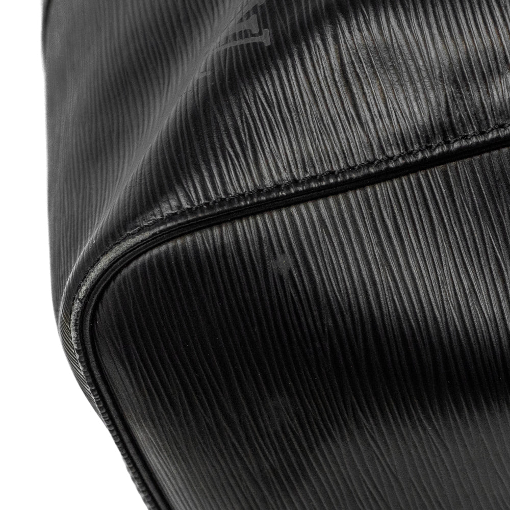 Keepall 50 Vintage en cuir épi noir