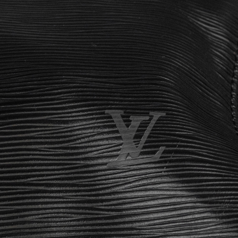Keepall 50 Vintage en cuir épi noir