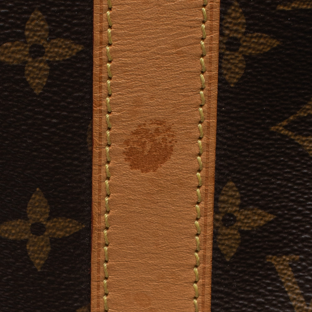 Keepall 50 Edition Summer Trunk en toile monogramme marron