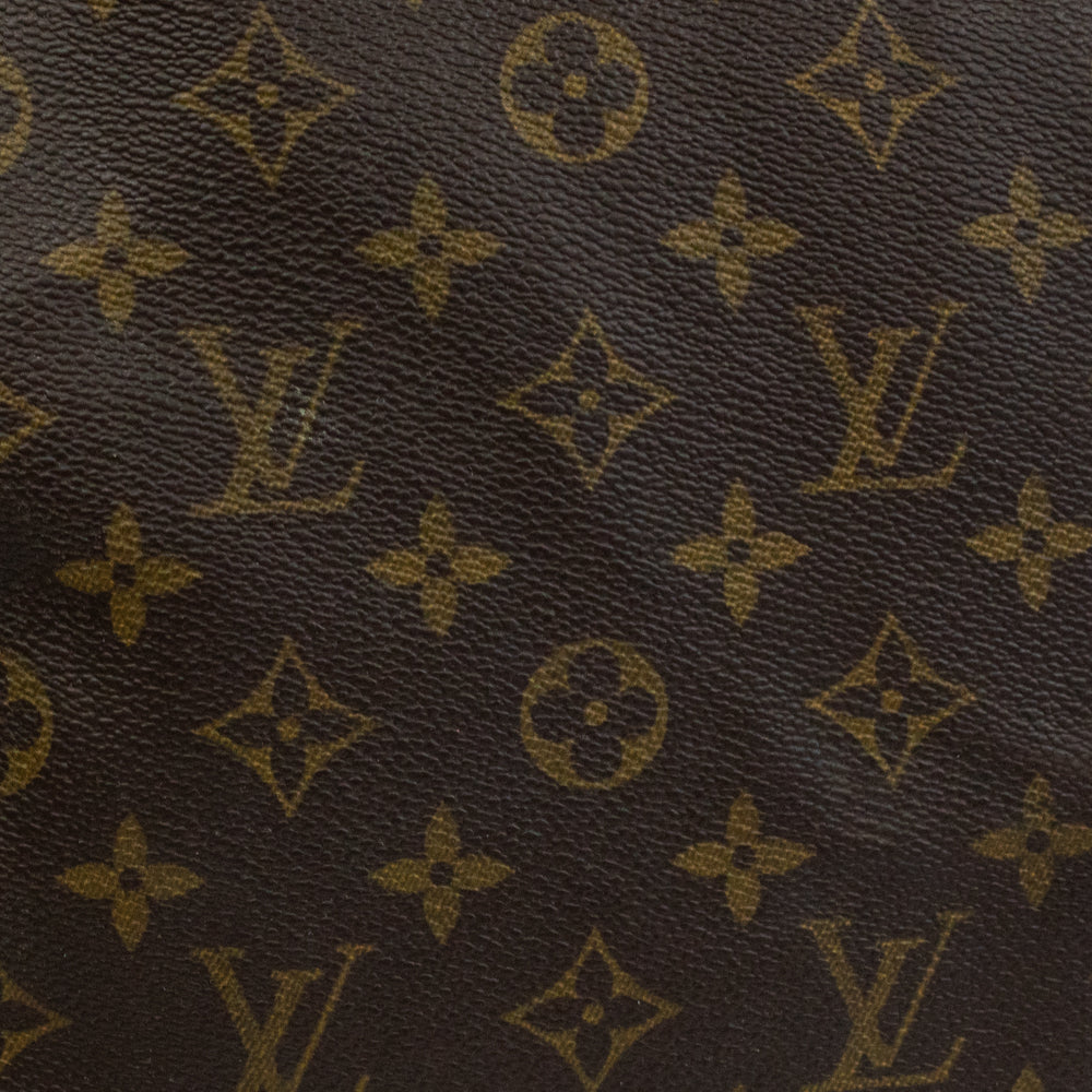 Keepall 60 Vintage en toile monogramme marron