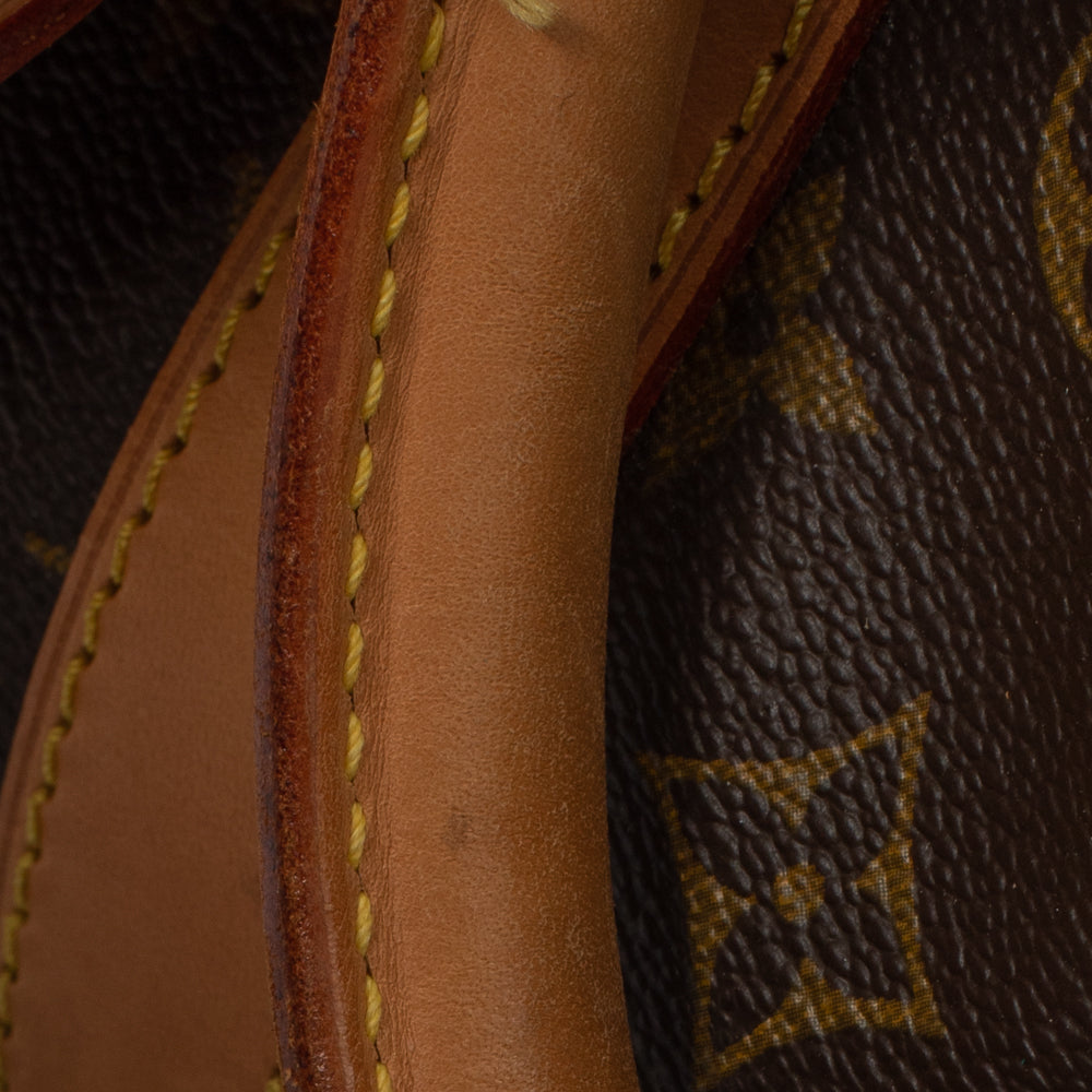 Keepall 60 Vintage en toile monogramme marron