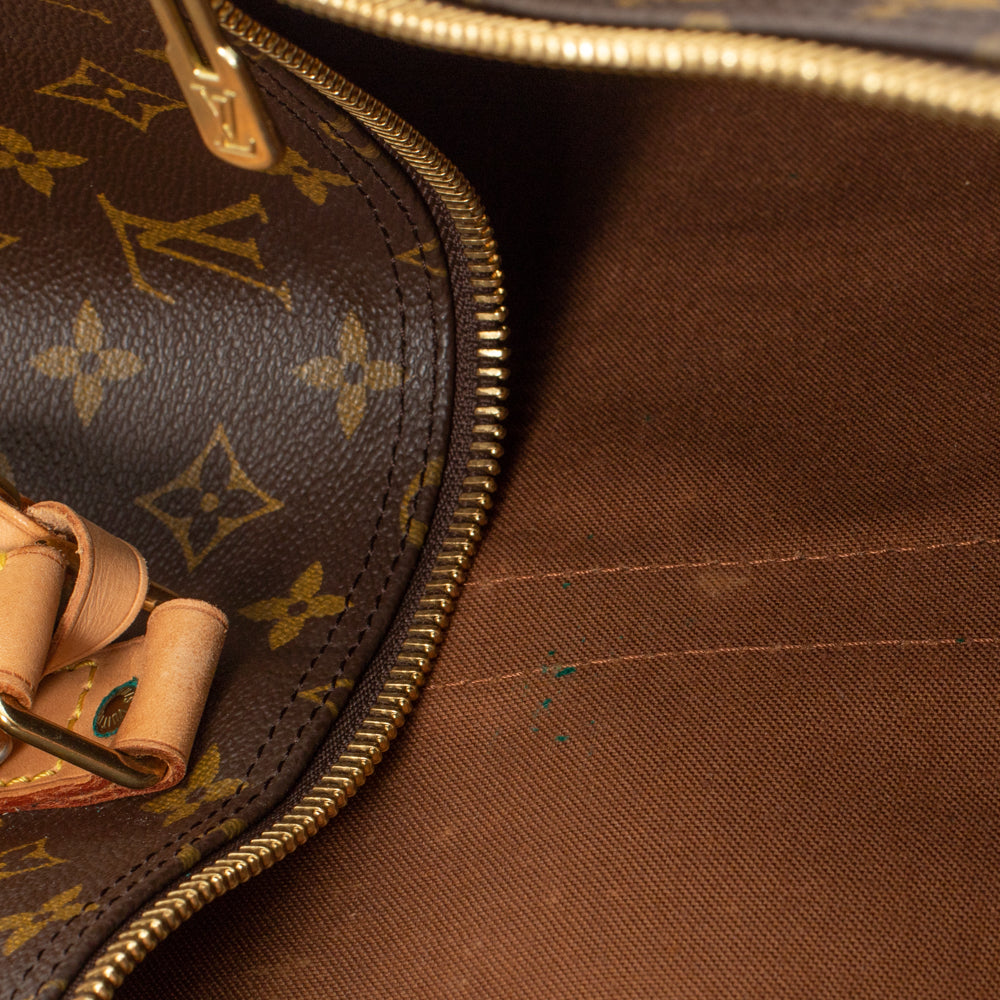 Keepall 60 Vintage en toile monogramme marron