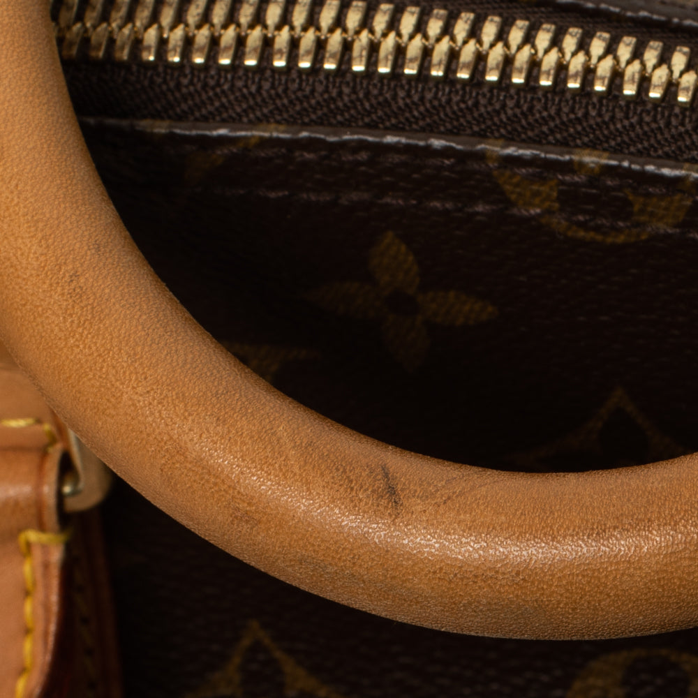 Keepall 50 Vintage en toile monogramme marron
