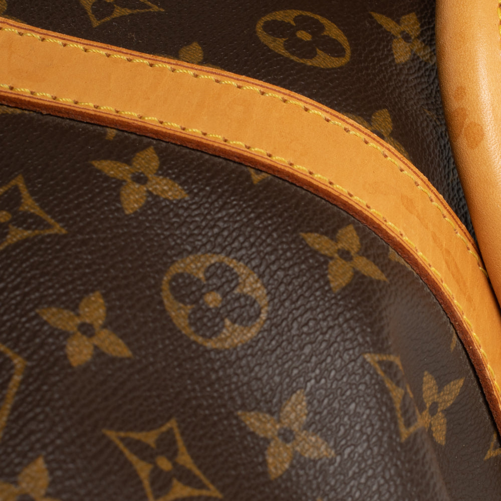 Keepall 60 Vintage en toile monogramme marron