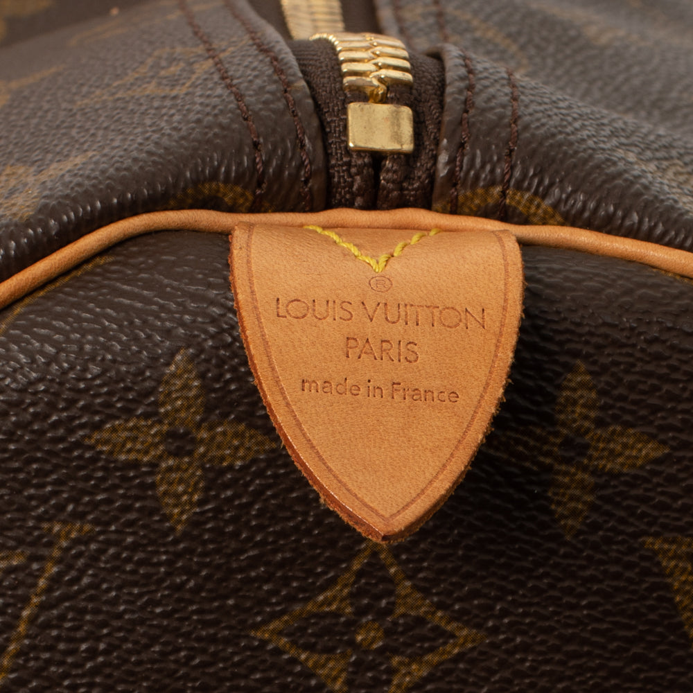 Keepall 45 Vintage en toile monogramme marron