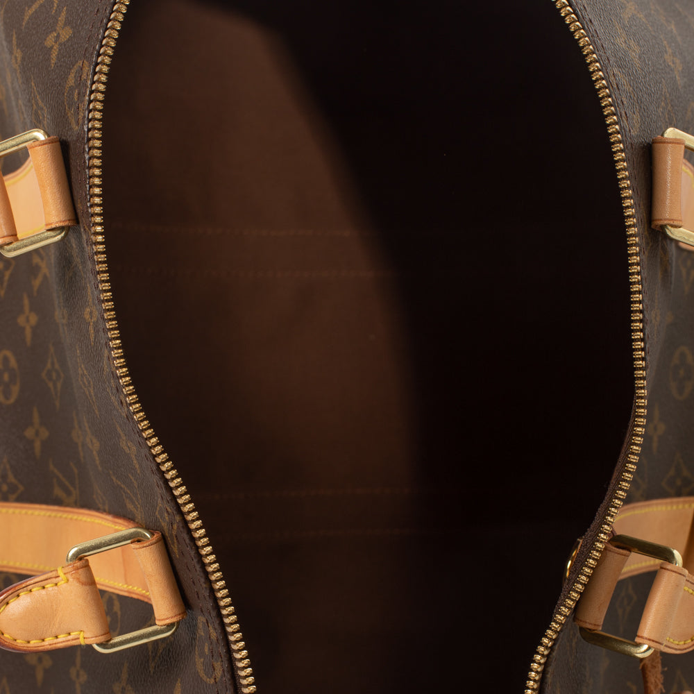 Keepall 45 Vintage en toile monogramme marron