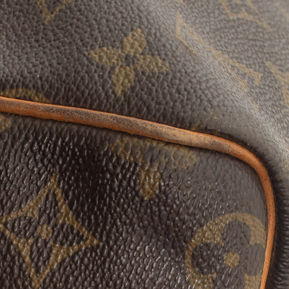 Keepall 45 Vintage en toile monogramme marron