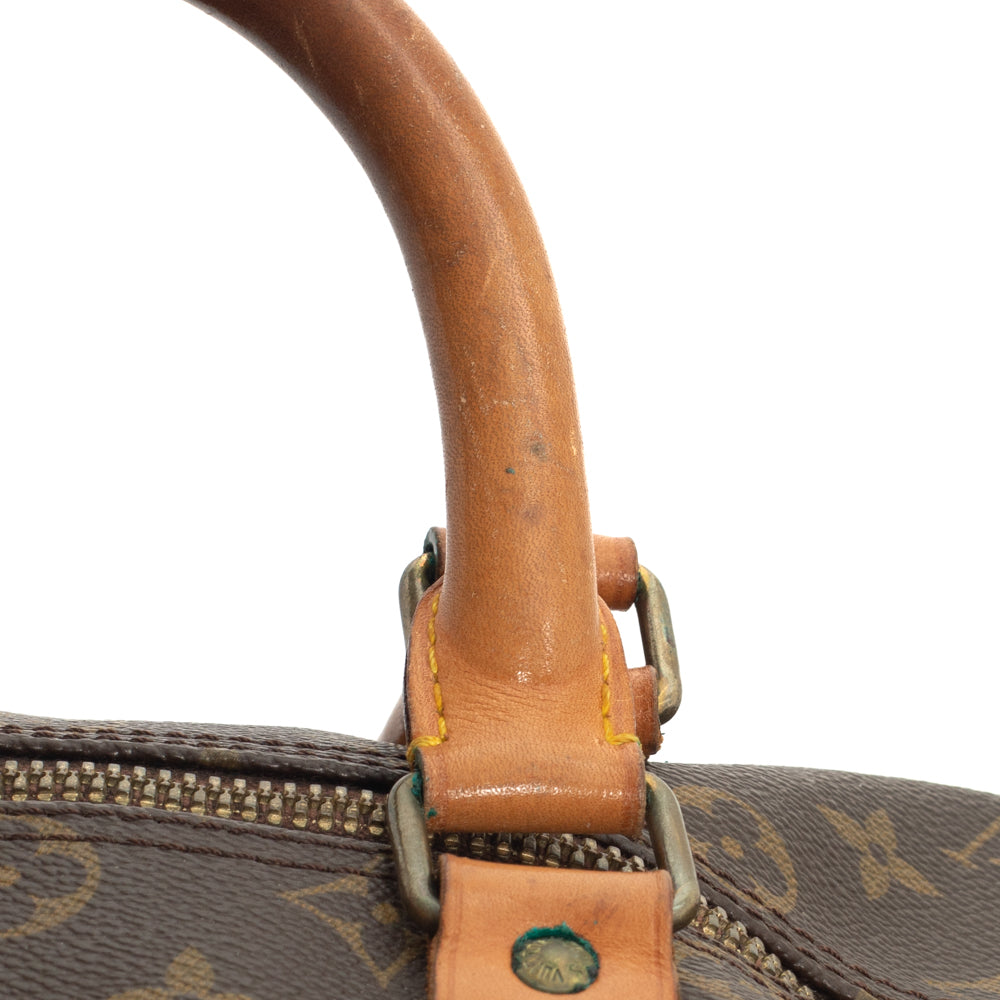Keepall 45 Vintage en toile monogramme marron