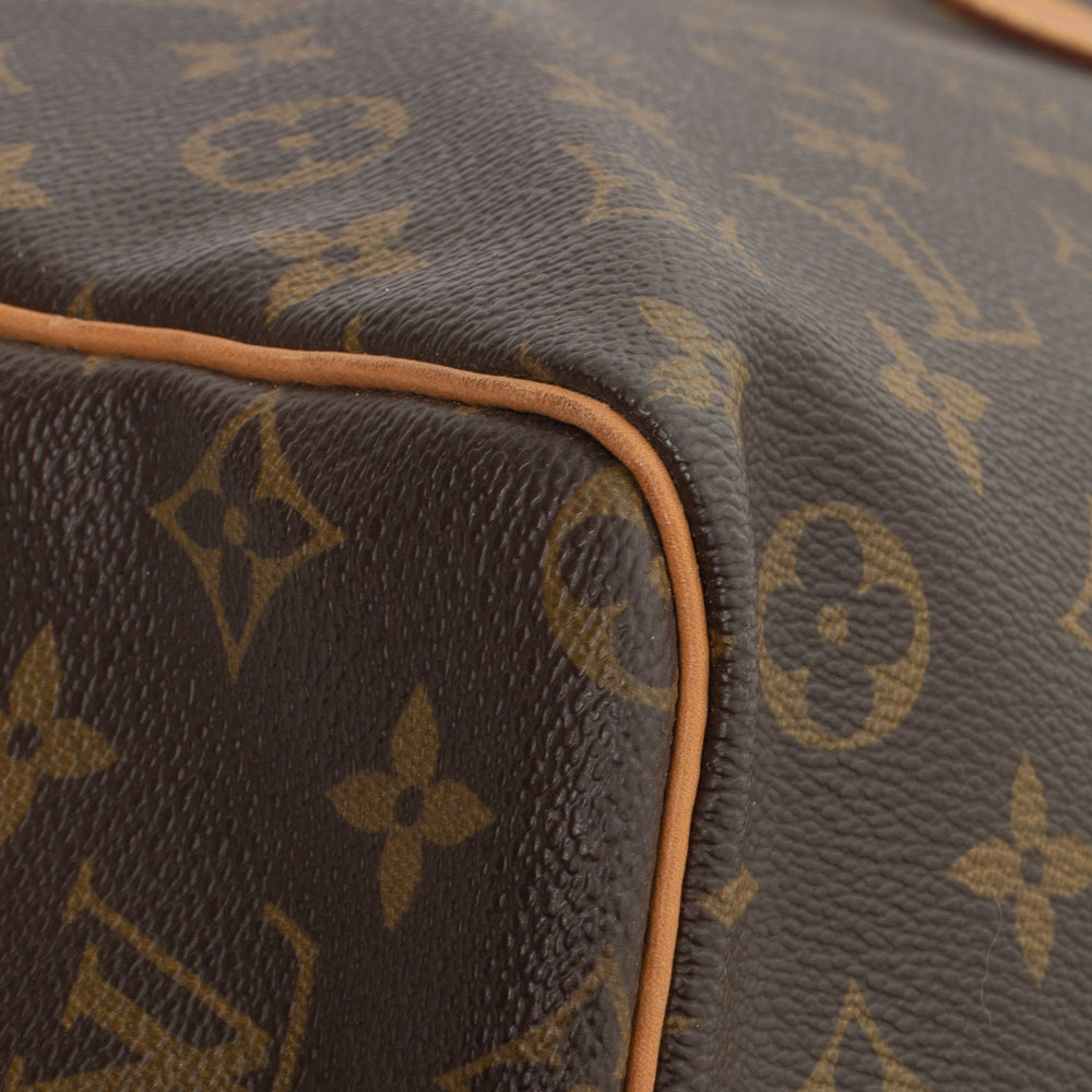 Keepall 60 Vintage en toile monogramme marron