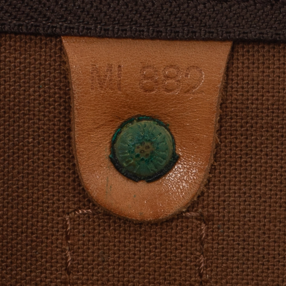 Keepall 55 Vintage en toile monogramme marron