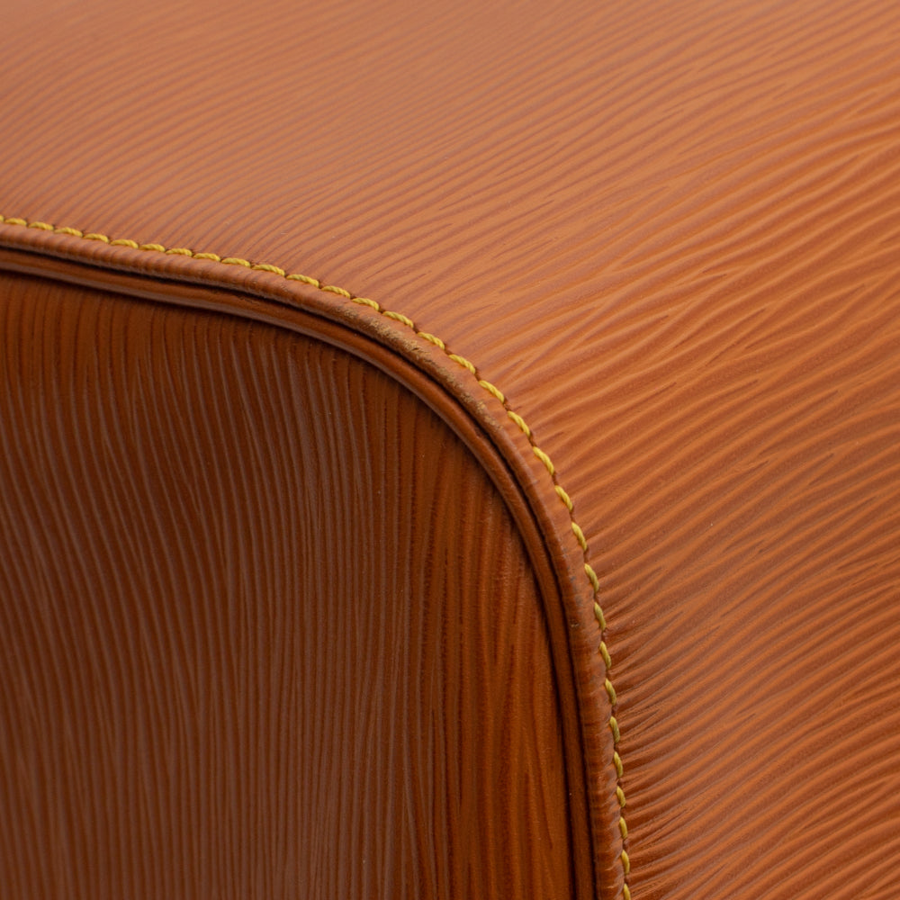 Keepall 50 Vintage en cuir épi marron
