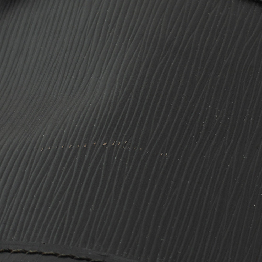 Keepall 55 Vintage en cuir épi noir