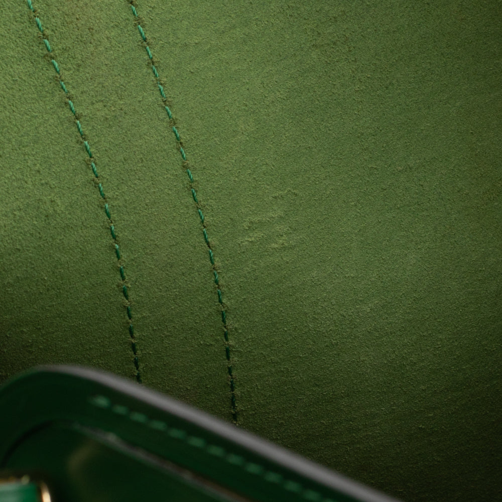 Keepall 45 Vintage en cuir épi vert