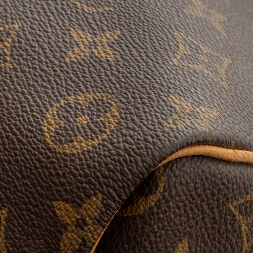 Keepall 60 Vintage en toile monogramme marron