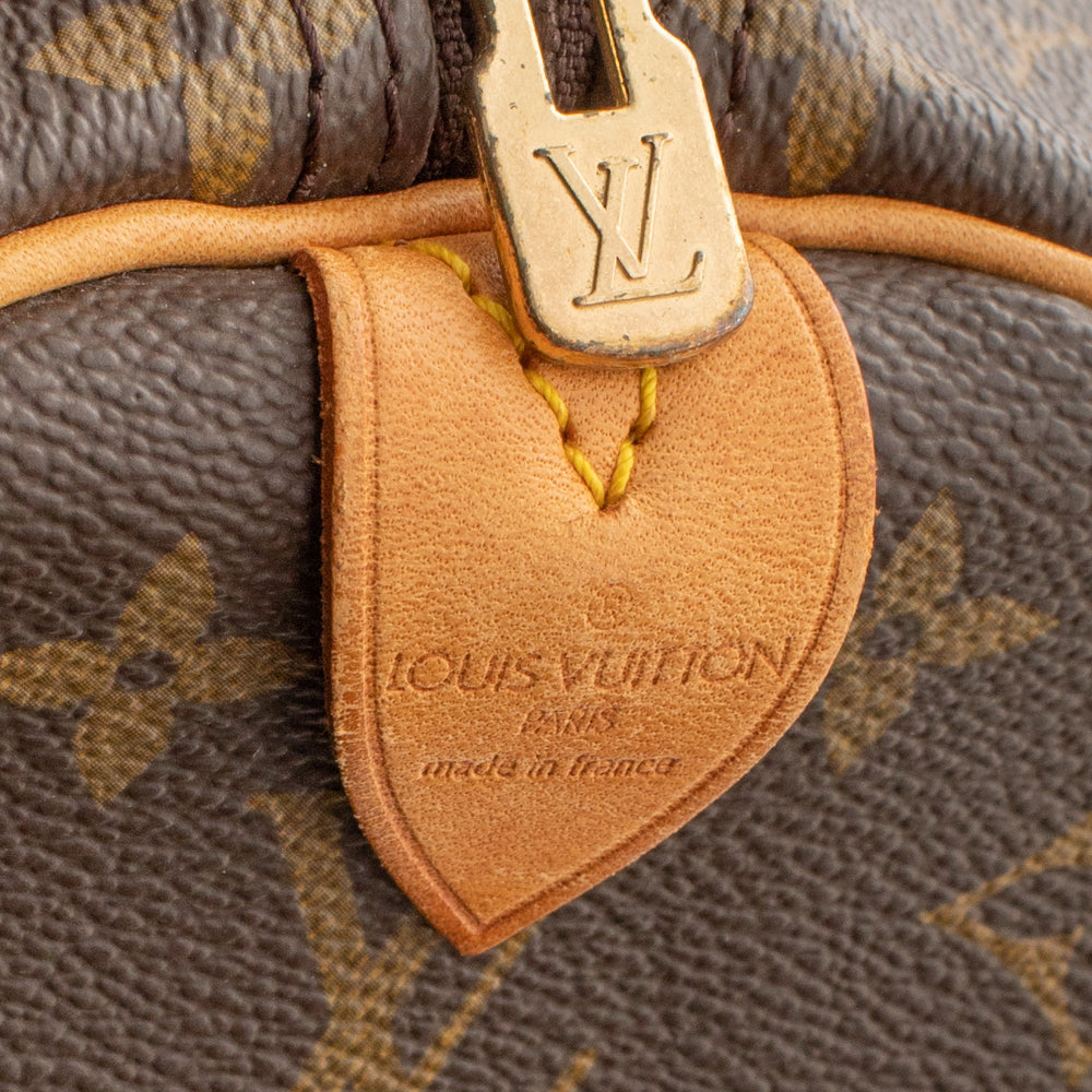 Keepall 60 Vintage en toile monogramme marron