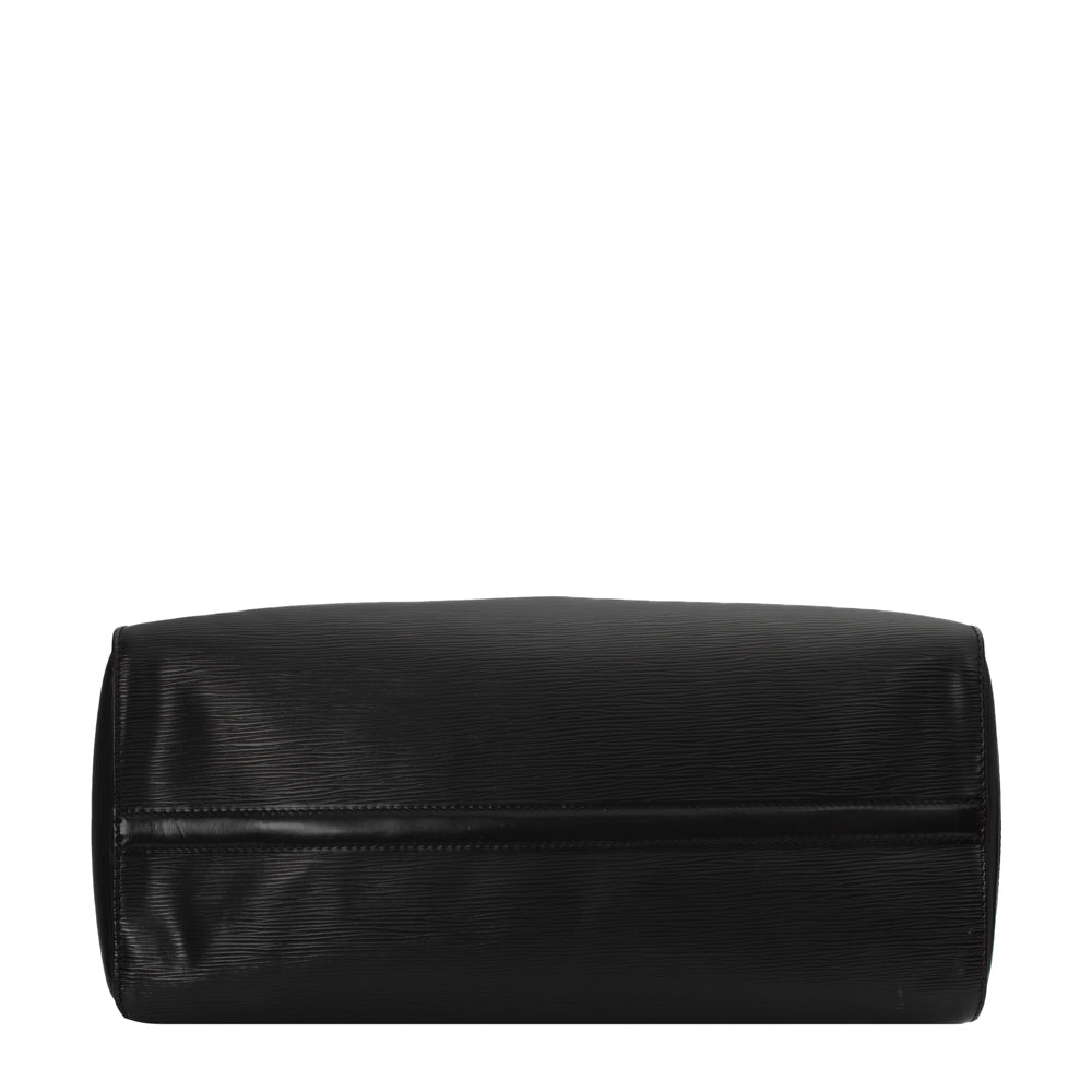 Keepall 45 Vintage en cuir noir