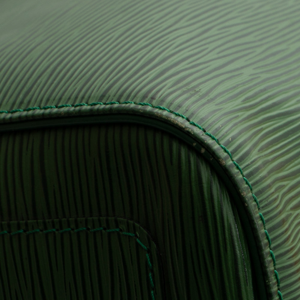 Keepall 50 Vintage en cuir épi vert
