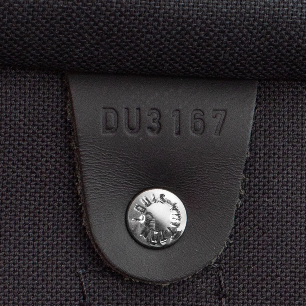 Keepall 55 en toile monogram noir