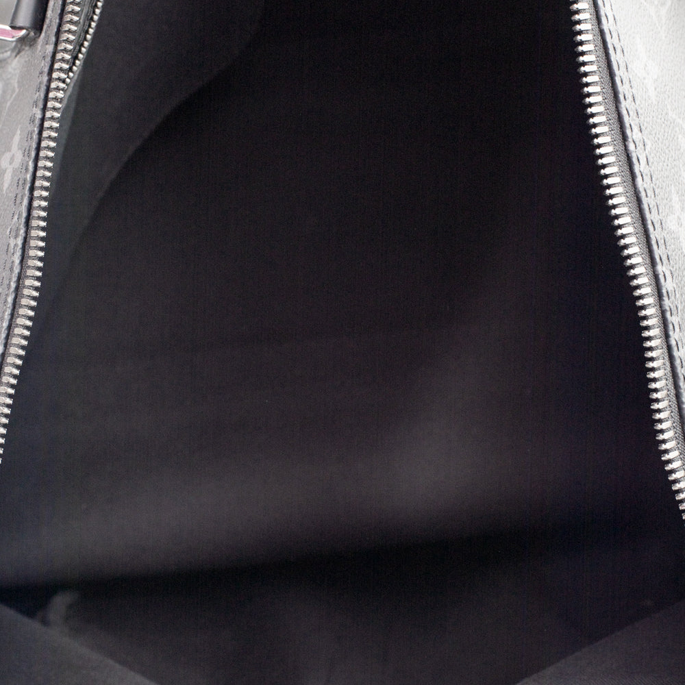 Keepall 55 en toile monogram noir