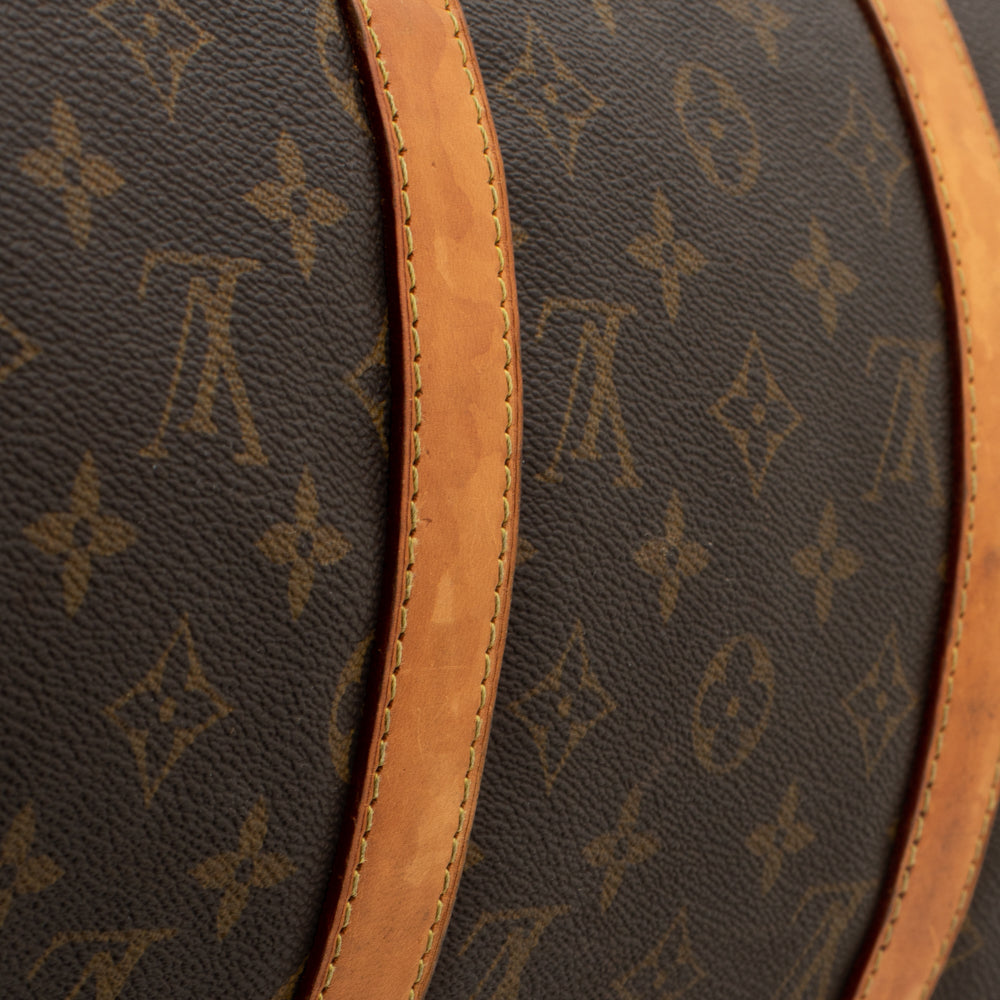 Keepall 50 en toile monogram marron