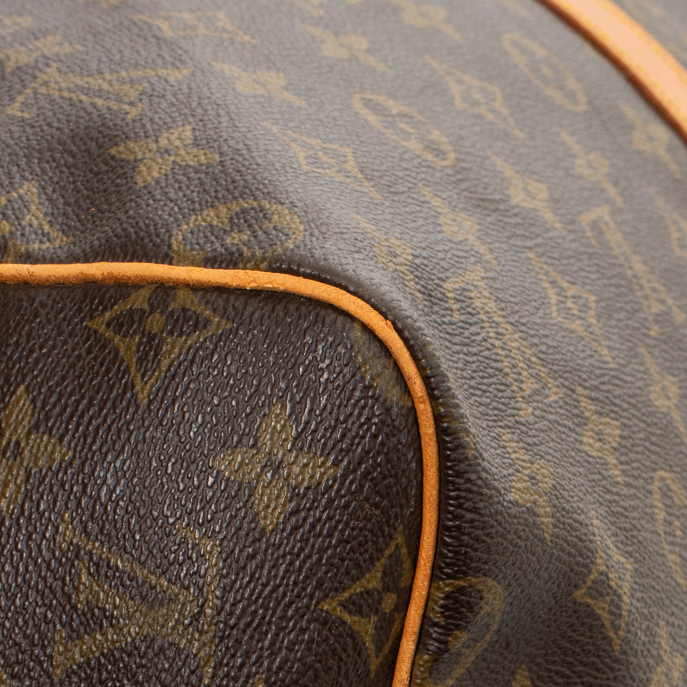Keepall 55 Vintage en toile monogram marron